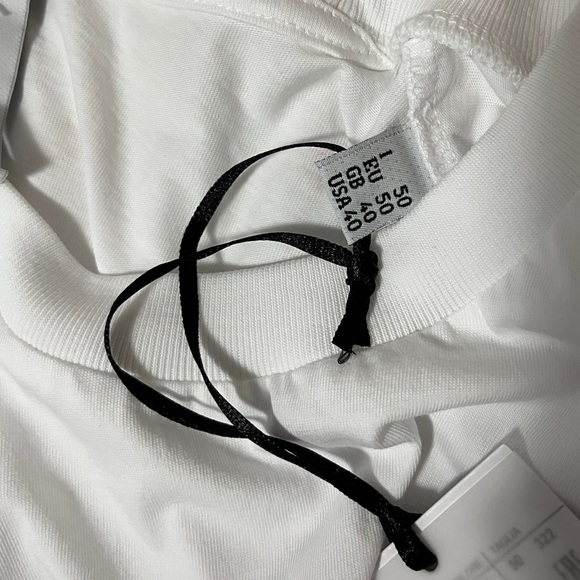 NWT - Moschino Couture! Belt Logo Print Short Sleeve T Shirt - L, XL - Picture 9 of 11